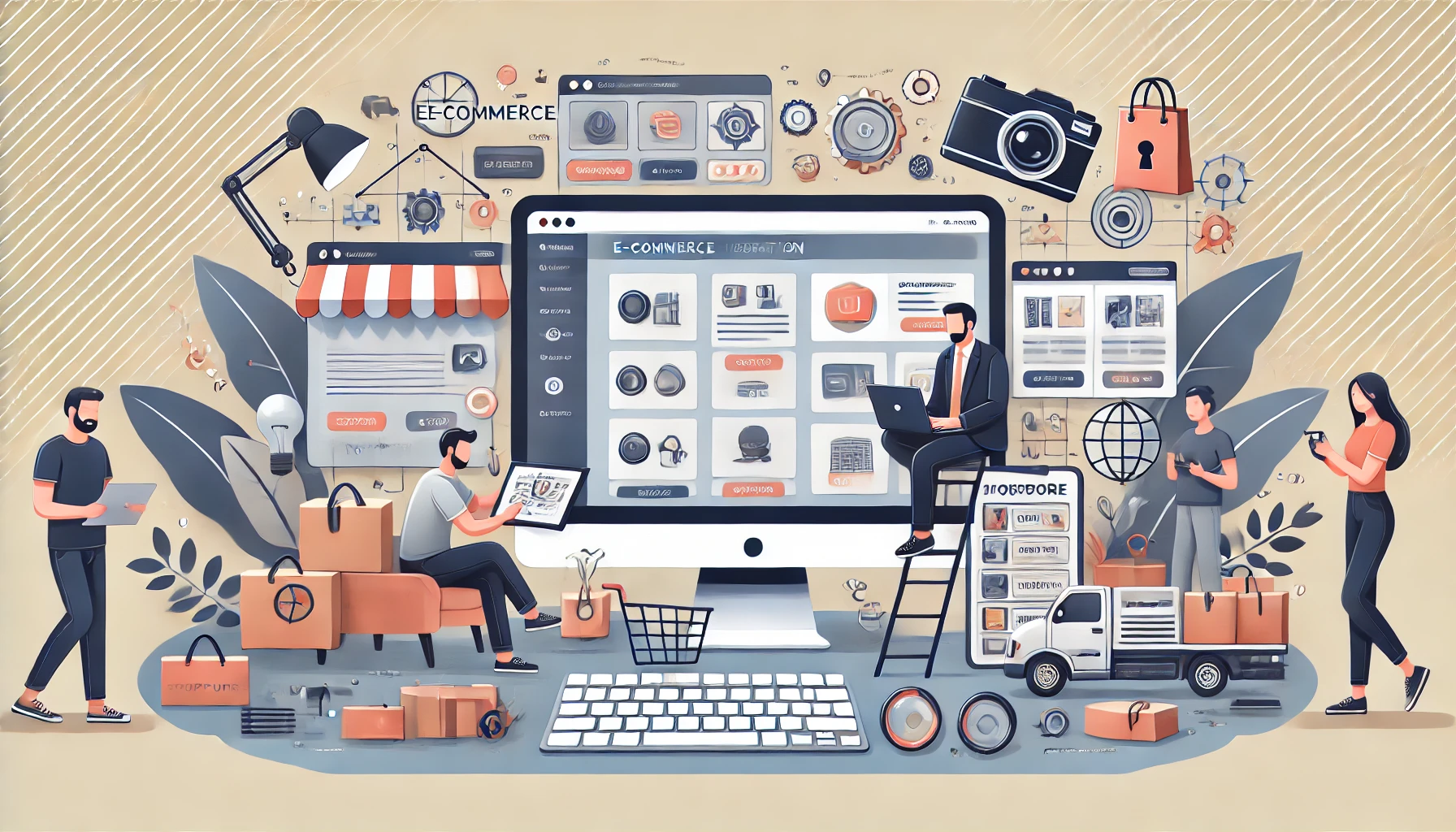 ECサイト構築のイメージ画像