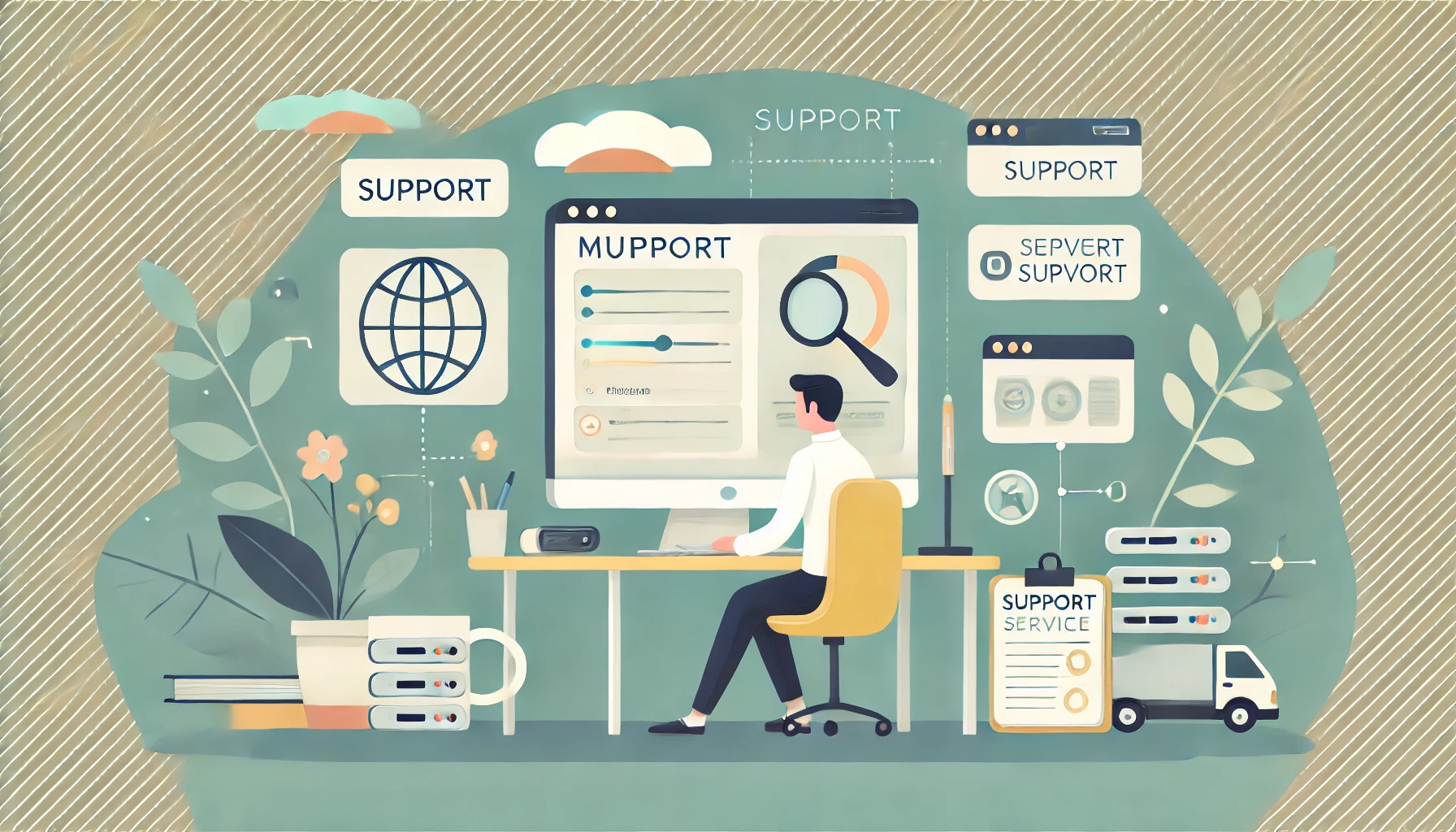 保守運用サポートのイメージ画像